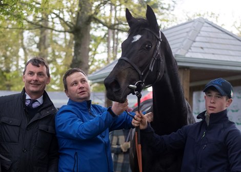 Miss O Connor and Shane Crosse wins the Irish Stallion Farms EBF Fillies Maiden at Gowran Park  
