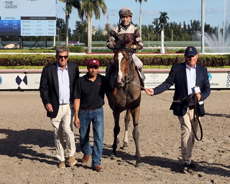Pink Sands with Jose Ortiz  up wins the 2020 Run Happy Matchmaker Series for trainer Shut McGaughey  and owner Gainesway Farm and Andrew Rosen
