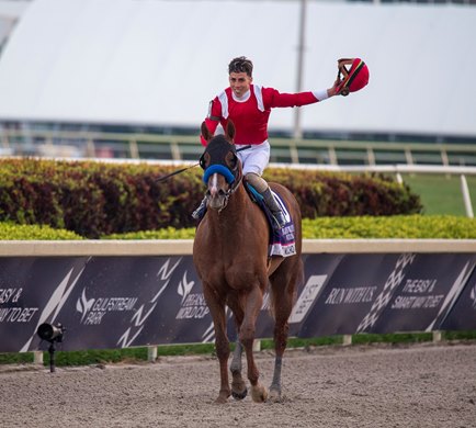 Mucho Gusto wins the 2020 Pegasus World Cup Invitational