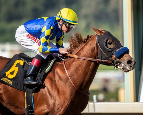 Charlatan wins 2020 Maiden at Santa Anita Park