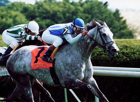 Confessional wins the 2001 Stravinsky Stakes at Keeneland