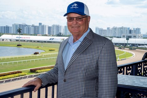 Dennis & Sue  Albaugh  @ Gulfstream Park Feb 29 2020<br>
©Joe DiOrio/Winningimages.biz