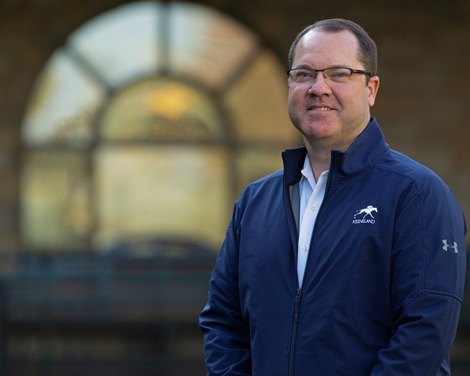 Vince Gabbert, VP and Chief Operating Officer<br>
Behind the Scenes at Keeneland during Covid19 virus and the people, horses, and essentials needed to take care of race horses on April 2, 2020 Keeneland in Lexington, KY.