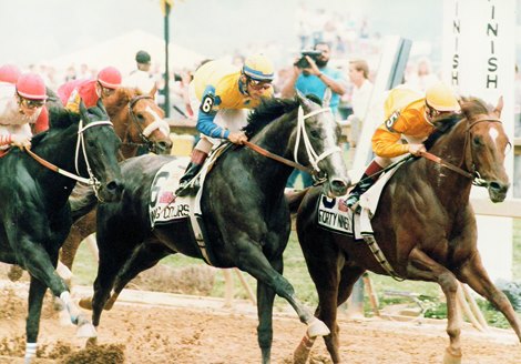 Forty-nine and winning color in Preakness Stakes 1988