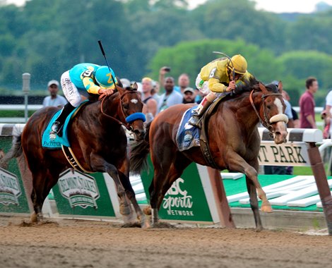 Union Rags wins the 2012 Belmont Stakes