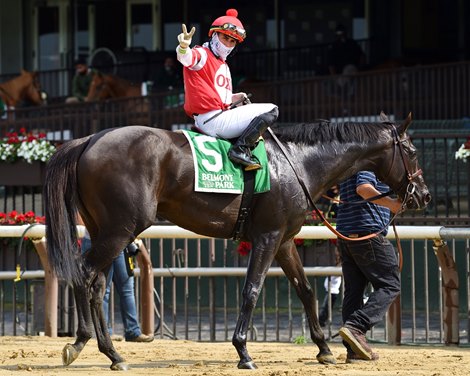 Instilled Regard wins the 2020 Fort Marcy Stakes at Belmont Park