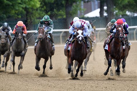 Tiz the Law wins the 2020 Belmont Stakes