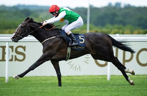 Pyledriver (Martin Dwyer) wins the King Edward VII Stakes for trainer Willie Muir<br>
Ascot 16.6.20