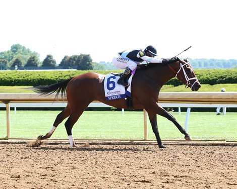 Speech wins the 2020 Central Bank Ashland Stakes