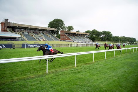 Al Suhail (William Buick) wins the Bahrain International Sir Henry Cecil Stakes (Listed race) Newmarket 9.7.20 