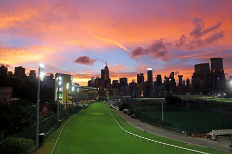 The sun sets over Happy Valley as the Hong Kong season comes to a close