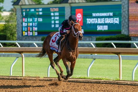 Art Collector wins 2020 Blue Grass Stakes at Keeneland