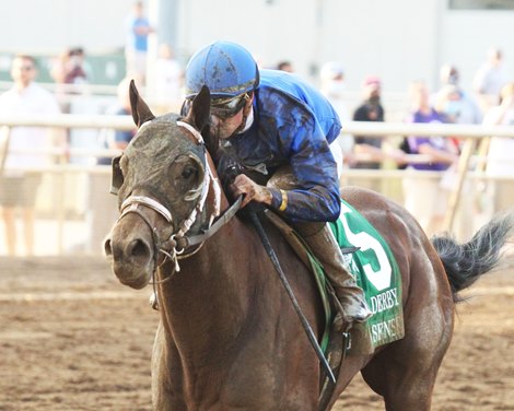 Shared Sense wins 2020 Indiana Derby at Indiana Grand