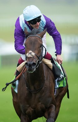 Alcohol Free (Oisin Murphy) win the Juddmonte Cheveley Park Stakes<br>
Newmarket 26.9.20