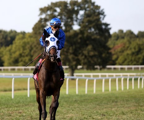 Micheline wins the 2020 Exacta Systems Dueling Grounds Oaks