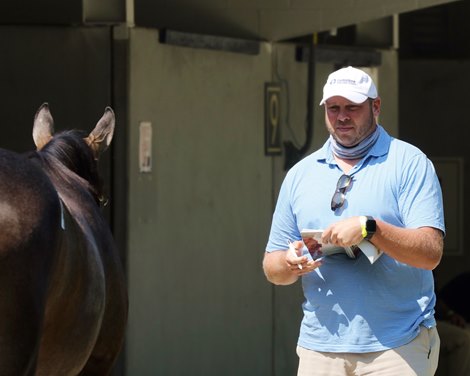 Jacob West, 2020 Fasig-Tipton Selected Yearling Sale in Lexington KY 