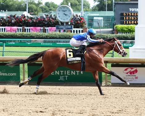 By My Standards wins the 2020 Alysheba Stakes