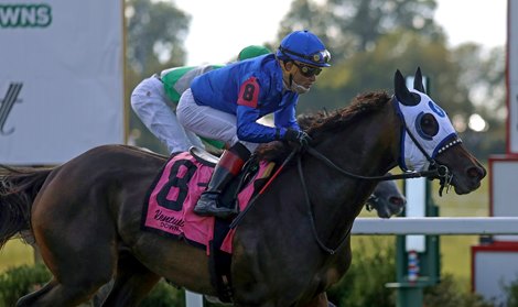 Micheline wins the 2020 Exacta Systems Dueling Grounds Oaks
