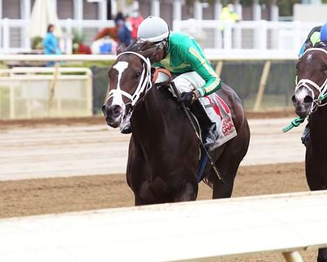 Taylor Avenue wins its first special weight class on Monday, September 28, 2020 at the Indiana Grand