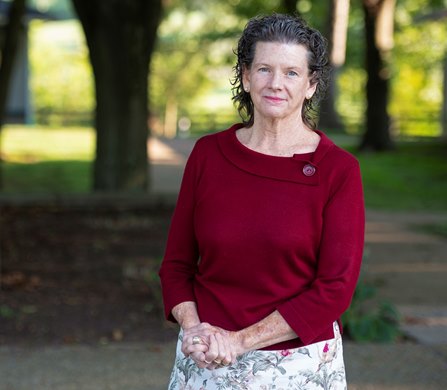 Dr. Mary Scollay, executive director and chief operating officer of Racing Medication and Testing Consortium (RMTC) on July 25, 2019, in Lexington, Ky.