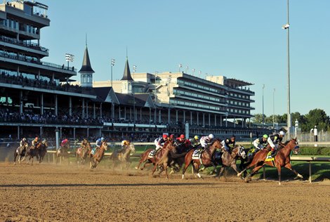 Authentic with jockey John Velazquez wins the Kentucky Derby Presented by Woodford Reserve (G1) held at Churchill Downs Race Course Saturday Sept 5, 2020 in Louisville, KY