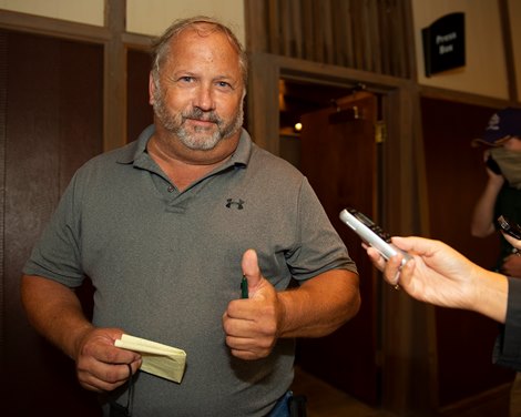 Todd Quast<br><br />
Keeneland September sale yearlings in Lexington, KY on September 13, 2020.