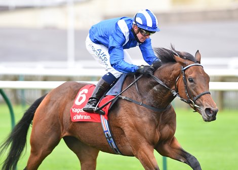 Nazeef (Jim Crowley) wins The Kingdom of Bahrain Sun Chariot Stakes