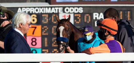 Bob Baffert with Preakness Runner up Authentic