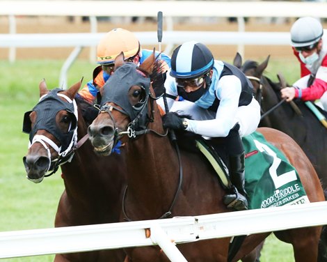 Blame Debbie wins 2020 Dowager Stakes at Keeneland