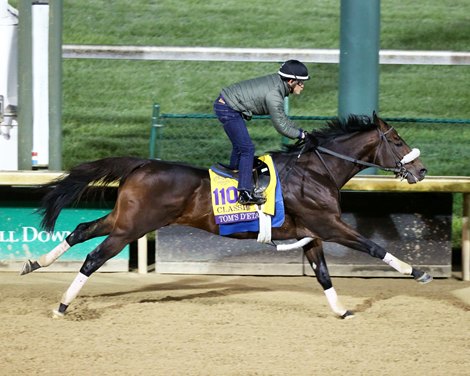 Tom&#39;s d&#39;Etat - Work - Churchill Downs - 103120