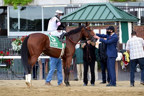 Horologist wins 2020 Beldame Stakes at Belmont Park