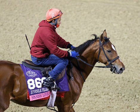 Spanish Loveaffair - Work - Churchill Downs - 103020