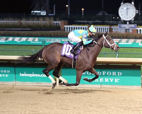 Amalfi Princess wins 2020 Maiden at Churchill Downs