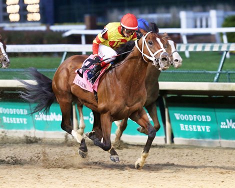 Bodexpress wins the 2020 Clark Stakes at Churchill Downs