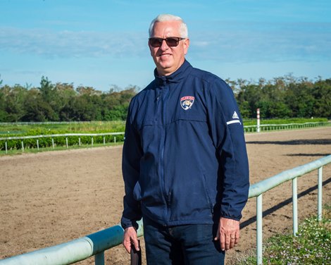 Todd Pletcher at Palm Beach Downs