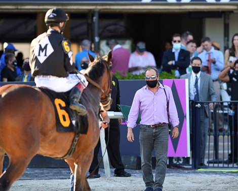 Pacific Gale wins the 2021 Inside Information Stakes at Gulfstream Park<br> with John Kimmel Pacific Gale wins the 2021 Inside Information Stakes at Gulfstream Park<br> with John Kimmel