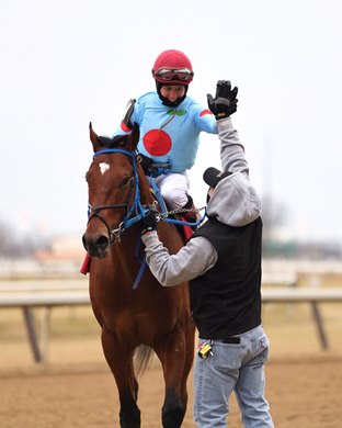 Capo Kane wins the 2021 Jerome Stakes at Aqueduct