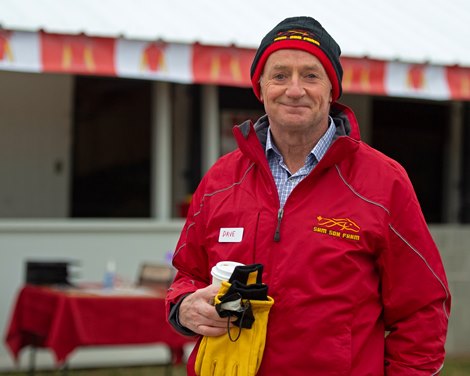 David Whitford with Sam-Son Farm<br><br />
Keeneland January Sales at Keeneland near Lexington, Ky., on Jan. 9, 2021. 