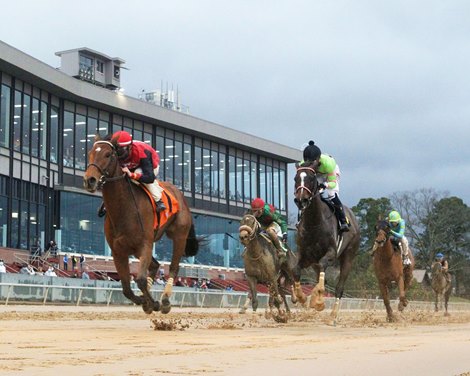 Frank&#39;s Rockette wins the American Beauty Stakes at Oaklawn Park