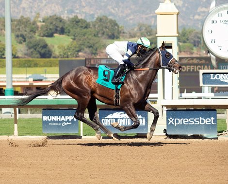 Dream Shake wins a maiden special weight Sunday, February 7, 2021 at Santa Anita Park