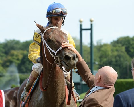 Unbridled Forever wins the 2015 Ballerina.