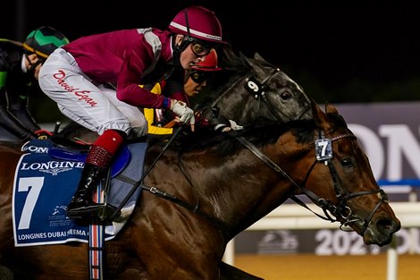 Mishriff wins the 2021 Sheema Classic