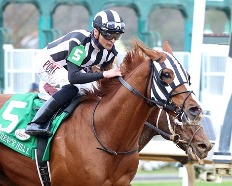 Carlos L. wins 2021 Temperence Hill Stakes at Oaklawn Park