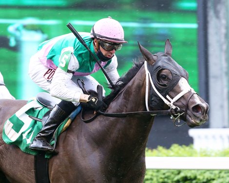 Set Piece wins the 2021 Opening Verse Overnight Stakes at Churchill Downs