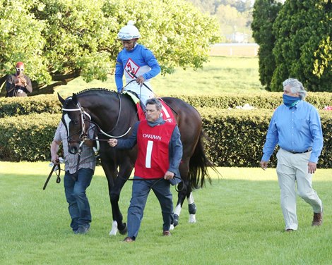 Super Stock wins the Arkansas Derby April 10, 2021 at Oaklawn Park