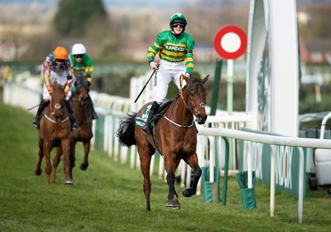 Minella Times (Rachael Blackmore) wins the Grand National Aintree 10.4.21