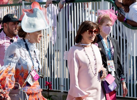 Barbara Banke at Churchill Downs on April 30, 2021.