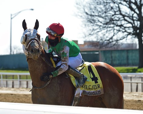 Mischevious Alex wins the 2021 Carter Handicap at Aqueduct                            