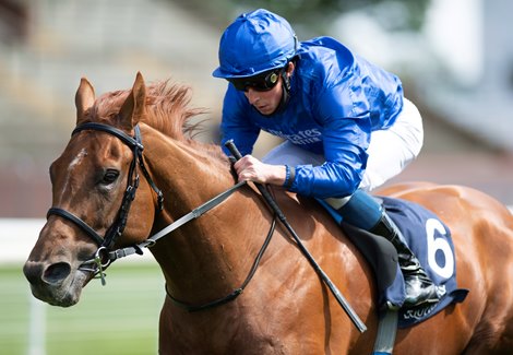 Hurricane Lane (William Buick) wins the Dante<br><br />
York 13.5.21