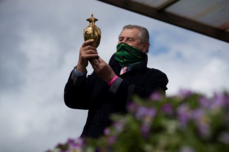 Noel Meade’s Helvic Dream ridden by Colin Keane wins the Tattersalls Gold Cup (Group 1) from Broome.<br><br />
The Curragh Racecourse<br><br />
Photo: Patrick McCann/Racing Post<br><br />
23.05.2021